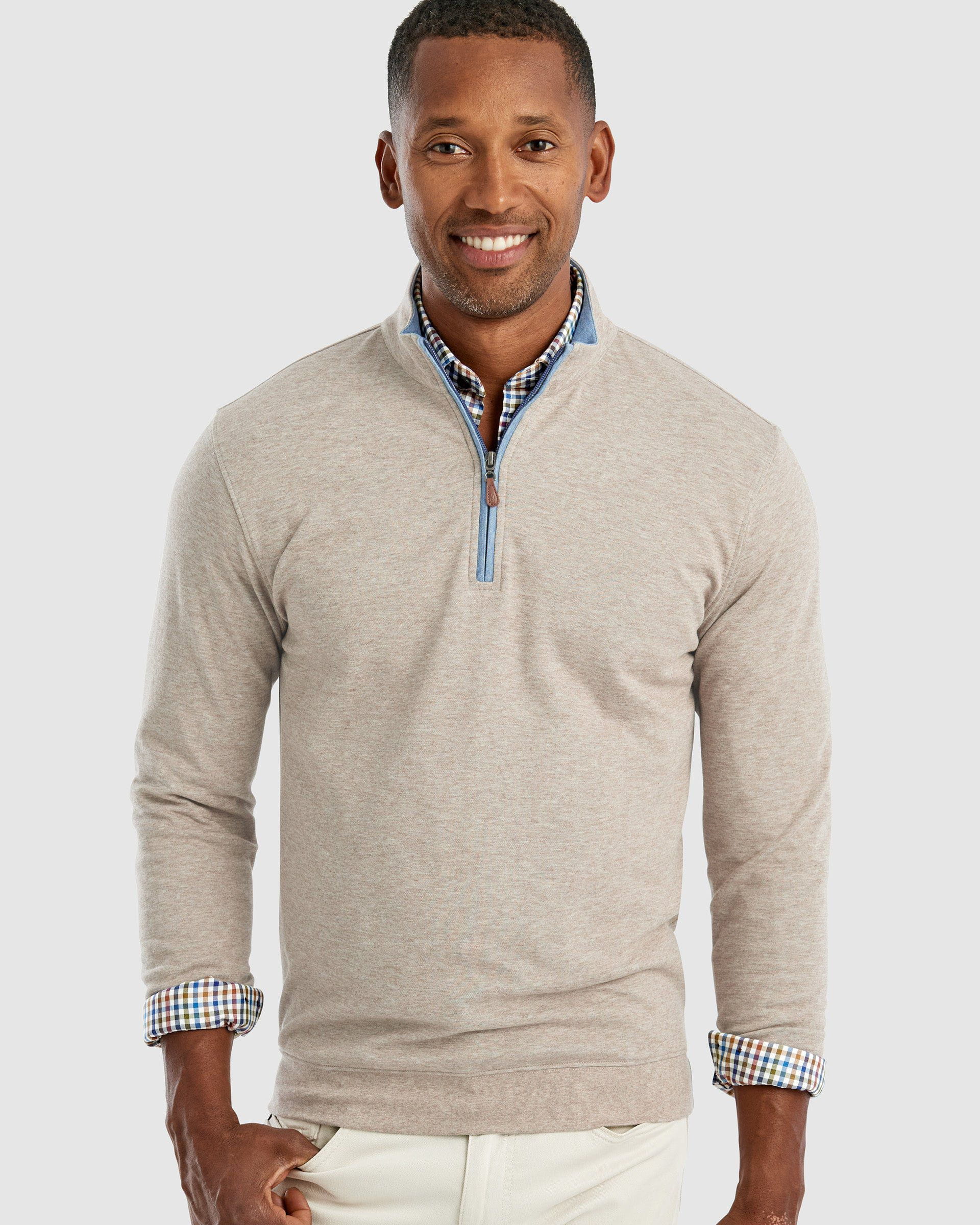 Men's UGA Sully Quarter Zip Pullover main image 0