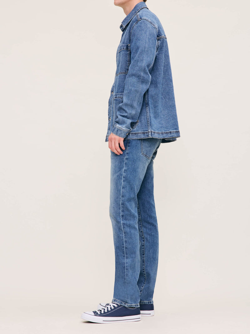 DL 1961 Sean Shirt Jacket Denim Lakewood