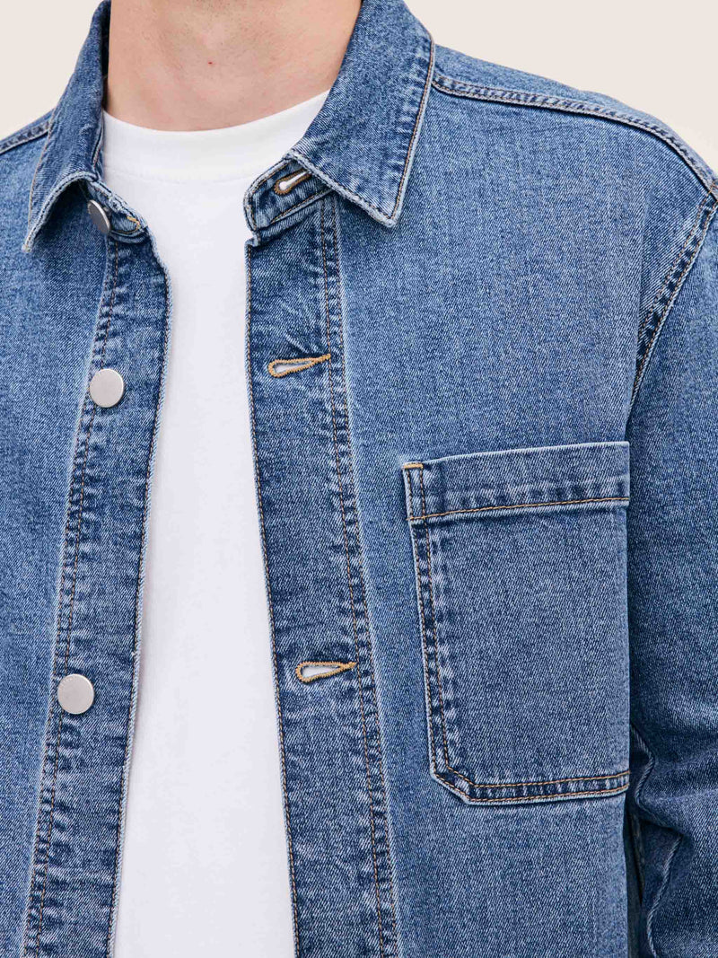 DL 1961 Sean Shirt Jacket Denim Lakewood