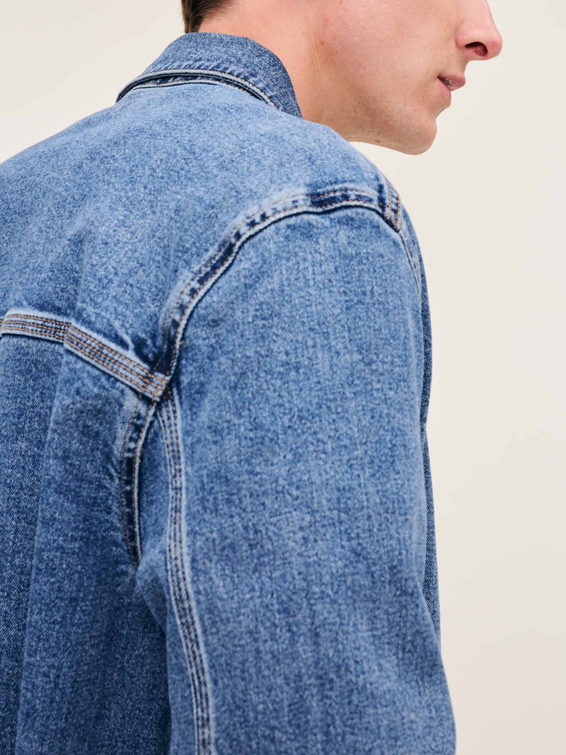 DL 1961 Sean Shirt Jacket Denim Lakewood