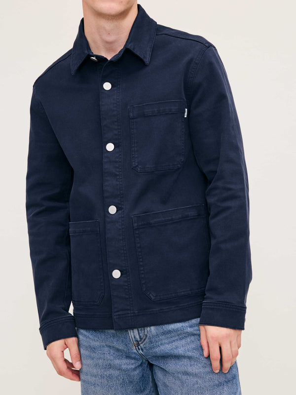DL 1961 Sean Shirt Jacket Seaford Navy
