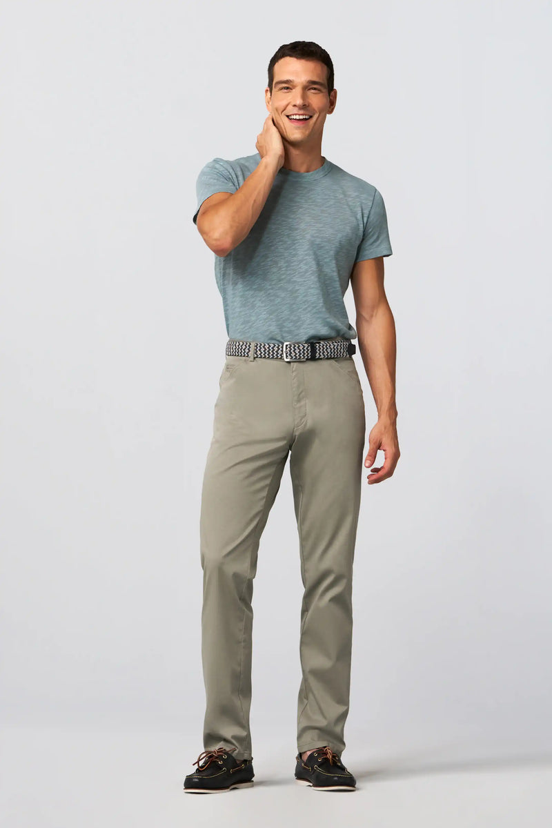Meyer Chicago Perfect Fit Celery Chino