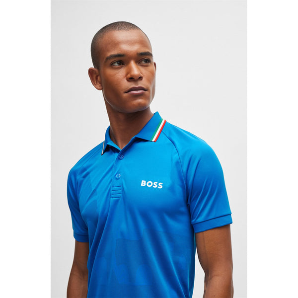 Hugo boss polo blue clearance