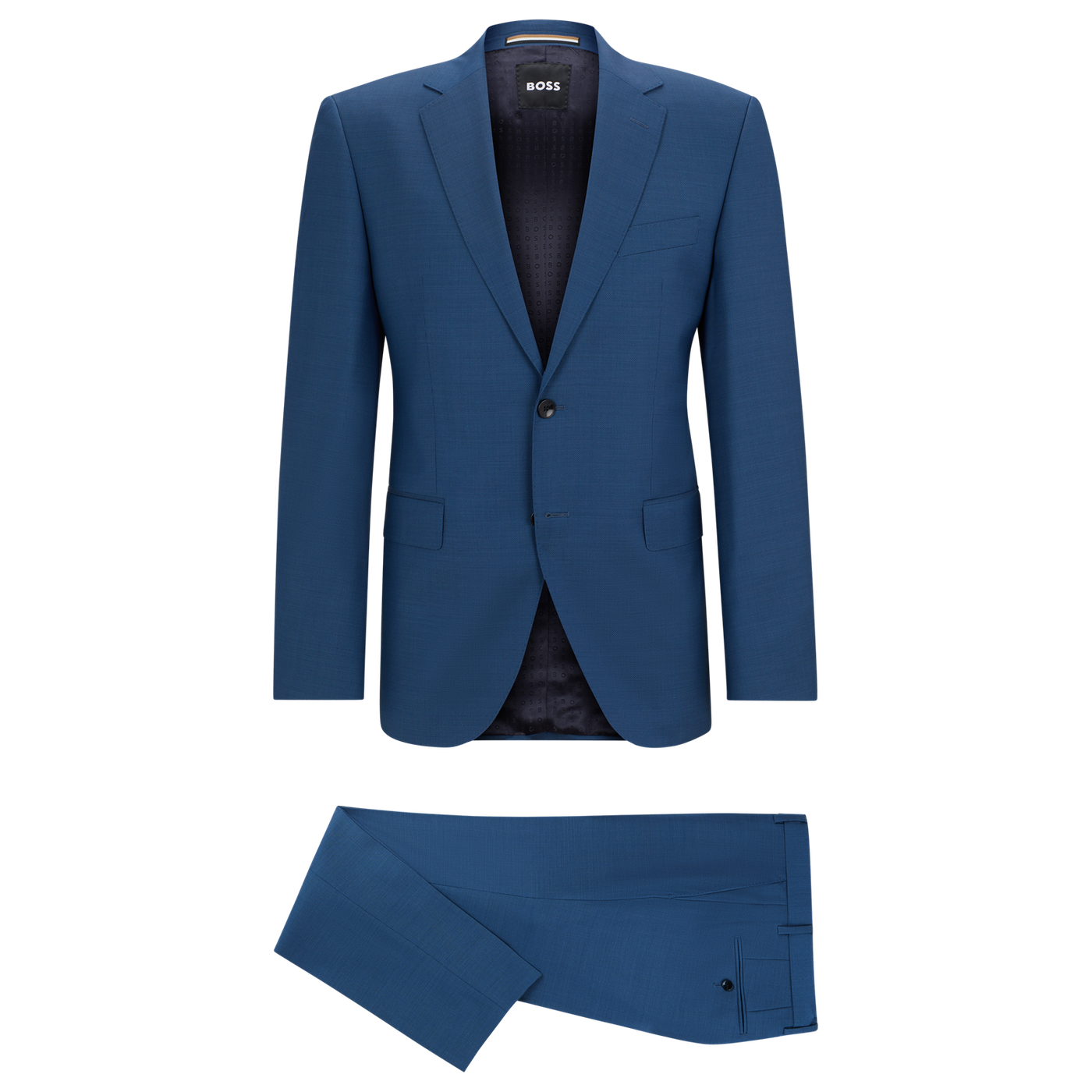 Hugo Boss Jeckson Marine Blue Nail Head Suit – Newman's Menswear