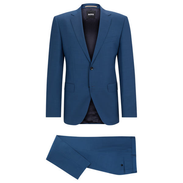 Hugo Boss Jeckson Marine Blue Nail Head Suit