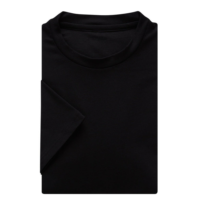 Emanuel Berg 4 Way Stretch Black T-Shirt