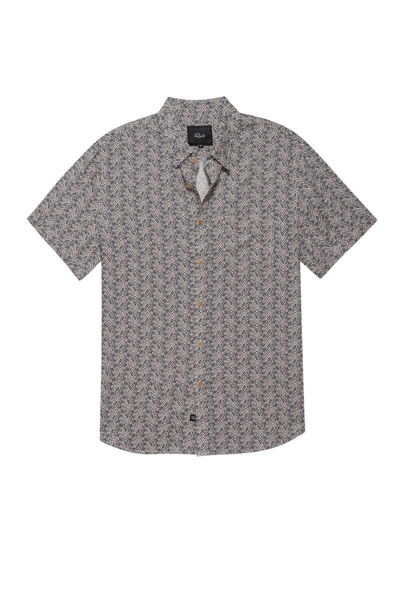 Rails Carson Short Sleeve Shirt Tribal Batik Celestial