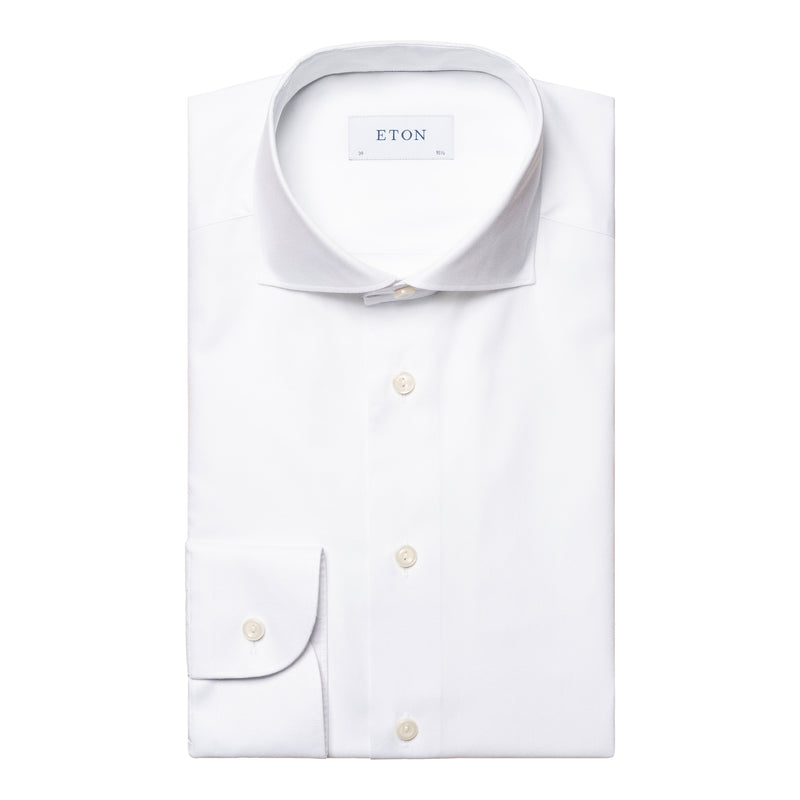 Eton Contemporary Fit White Oxford Shirt