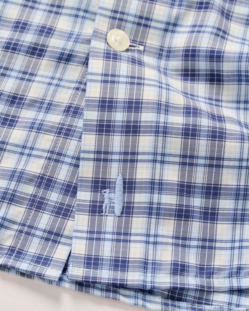 Johnnie O Donovan Long Sleeve Check Navy