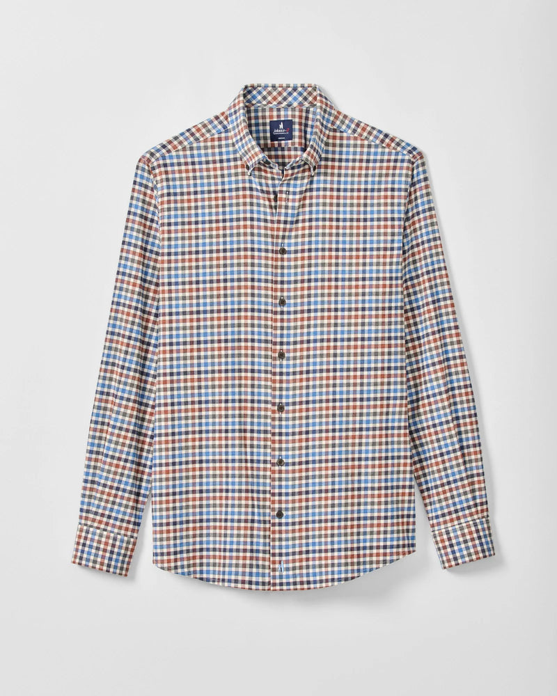 Johnnie O Krause Long Sleeve Check Shirt Harvest