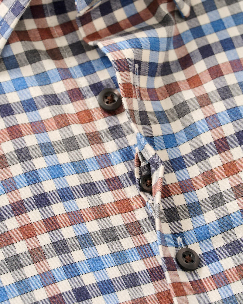 Johnnie O Krause Long Sleeve Check Shirt Harvest