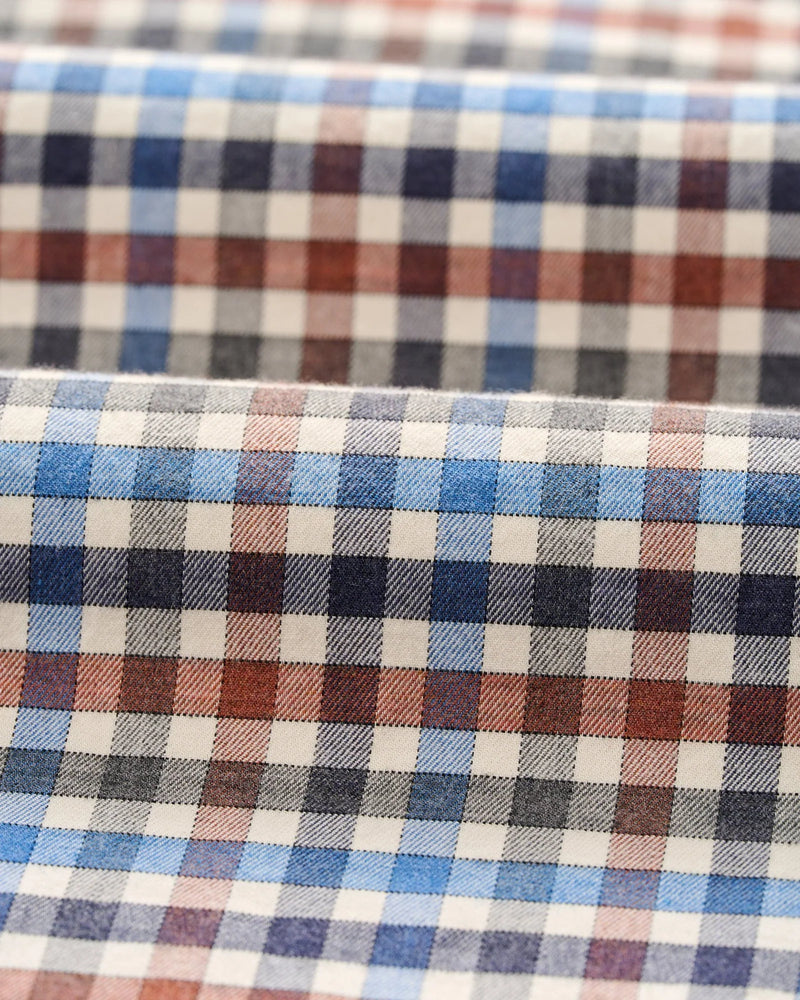 Johnnie O Krause Long Sleeve Check Shirt Harvest