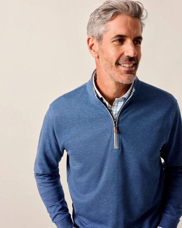 Johnnie O Sully 1/4 Zip Sweater Sapphire