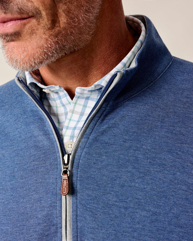 Johnnie O Sully 1/4 Zip Sweater Sapphire