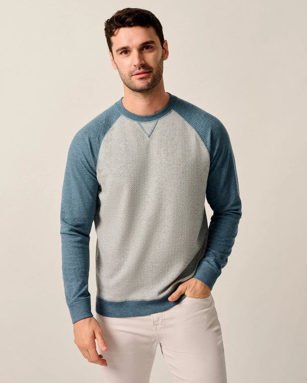 Johnnie O Weyburn Light Grey Sweat Shirt