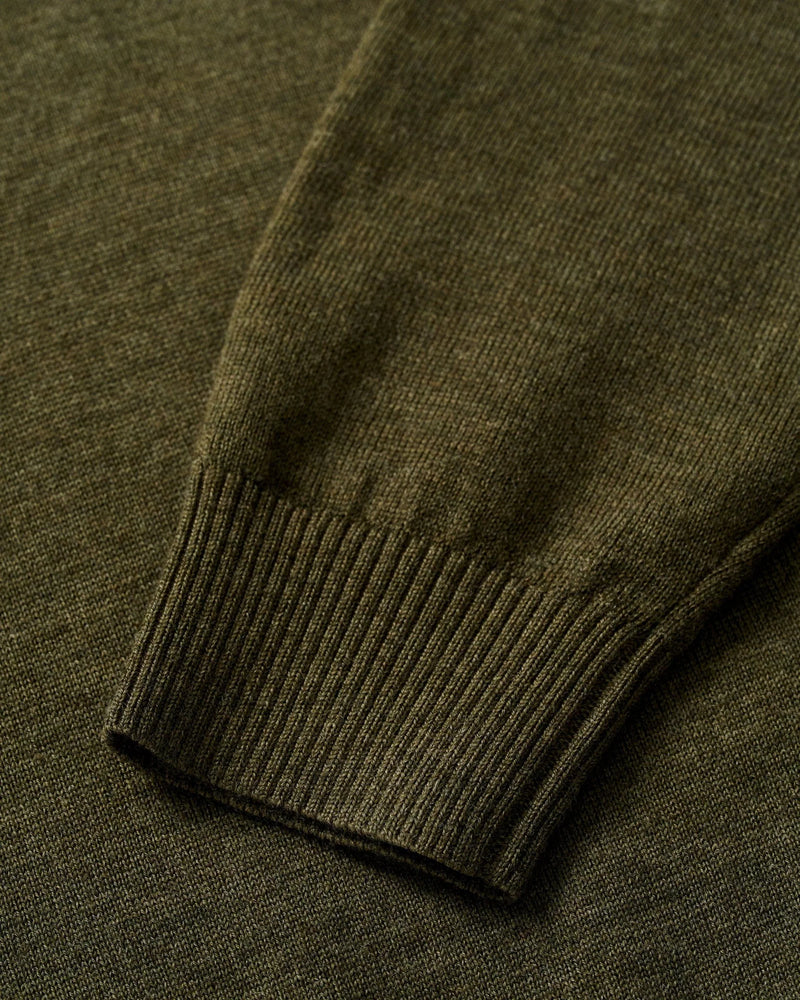 Johnnie O Raynor 1/4 Zip Sweater Forged