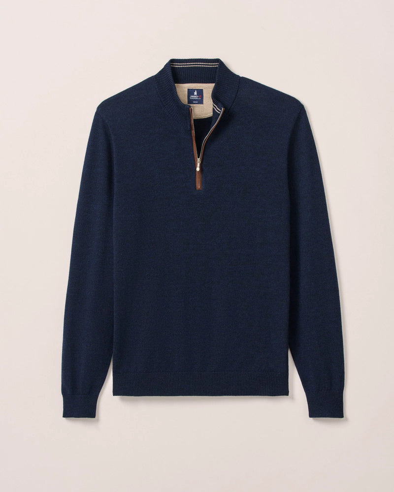 Johnnie O Raynor 1/4 Zip Sweater Navy