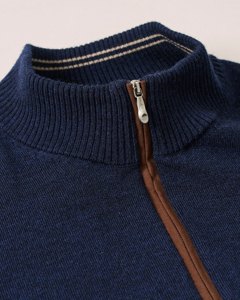 Johnnie O Raynor 1/4 Zip Sweater Navy