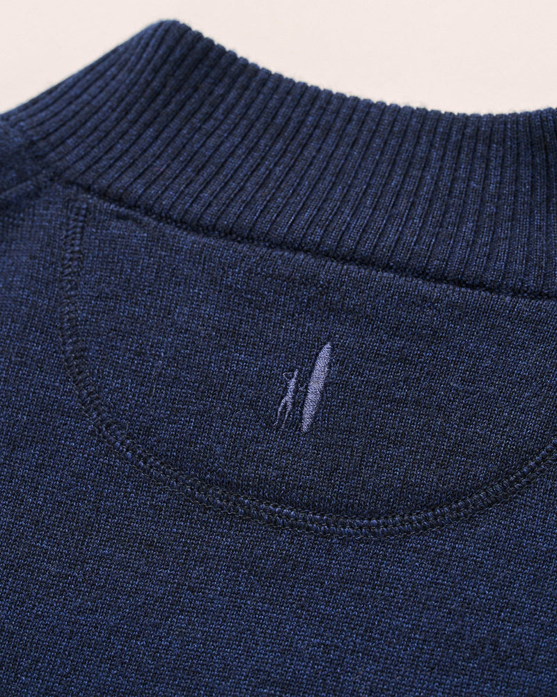 Johnnie O Raynor 1/4 Zip Sweater Navy