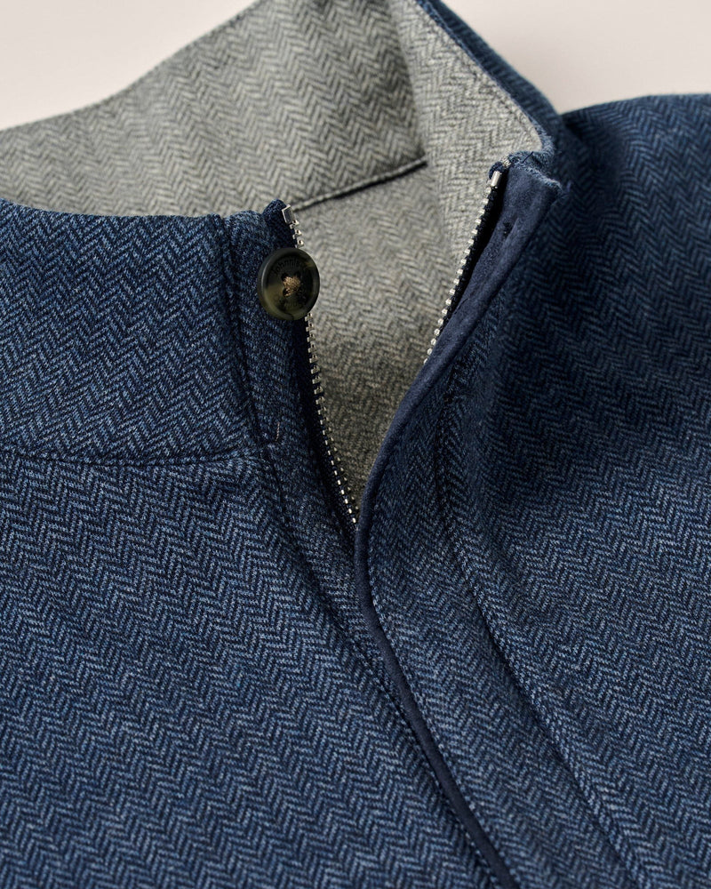 Johnnie O Rubin 1/4 Zip Sweater Navy