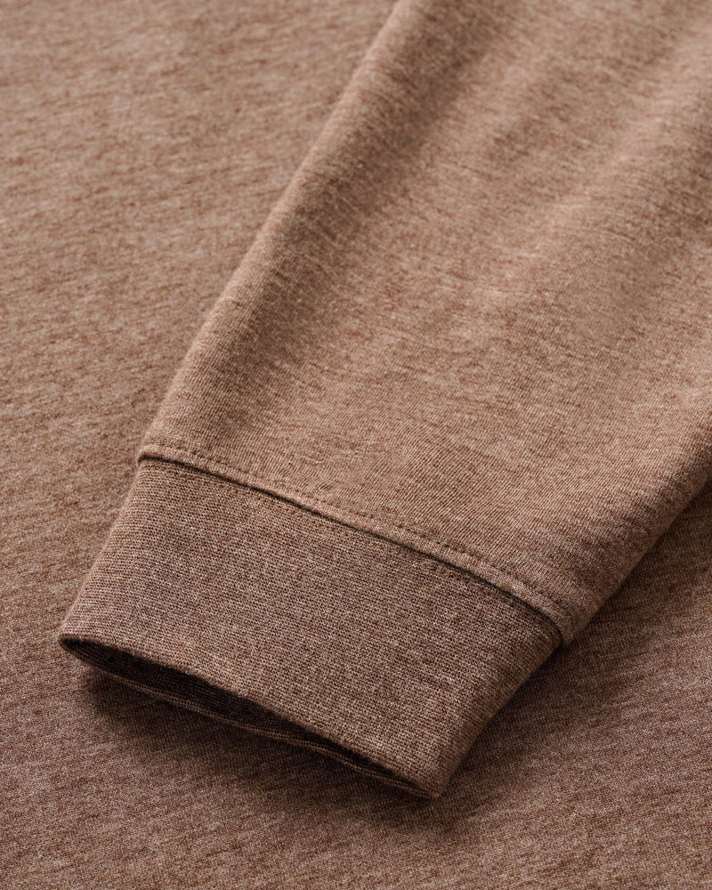 Johnnie O Sully 1/4 Zip Sweater Grizzly
