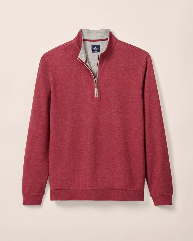 Johnnie O Sully 1/4 Zip Sweater Port