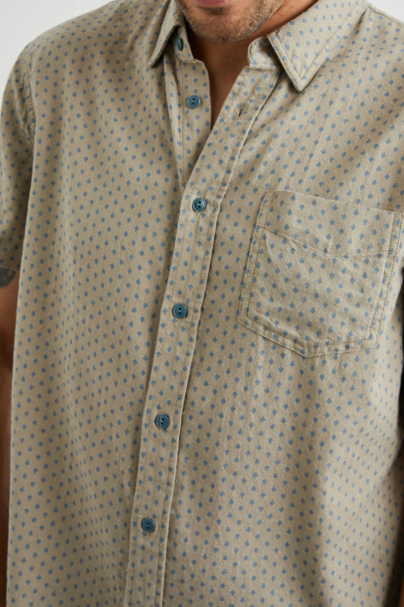 Rails Fairfax Polygon Micro Quinoa Shirt