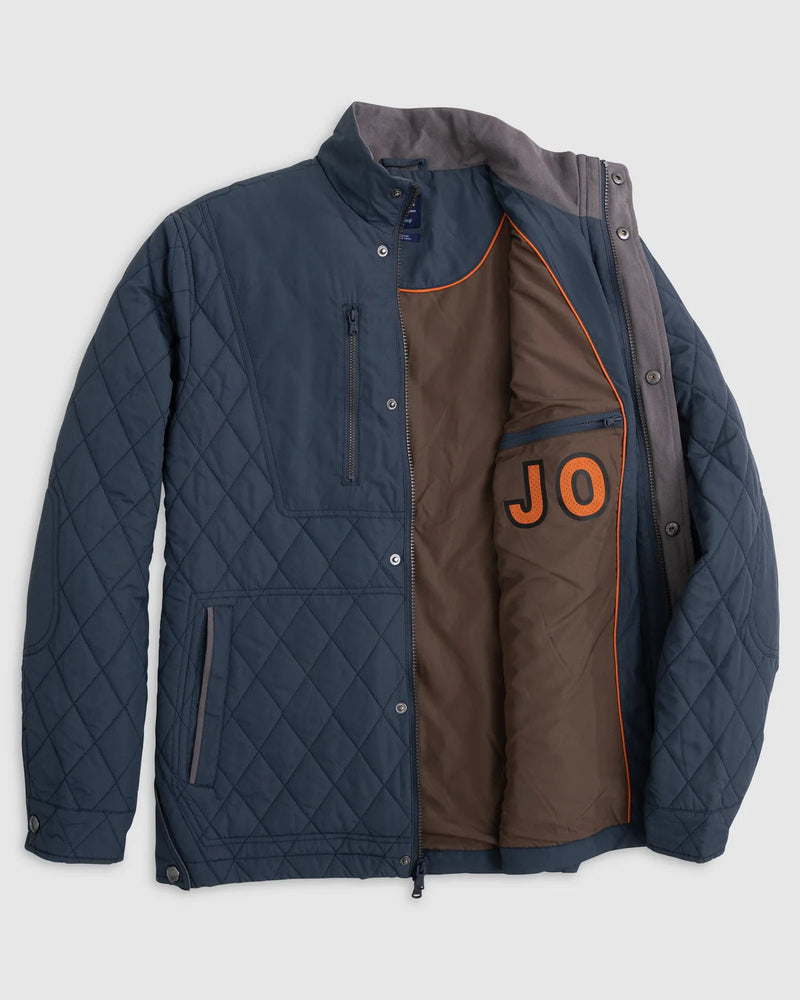 Johnnie O Juno Quilted Jacket Navy