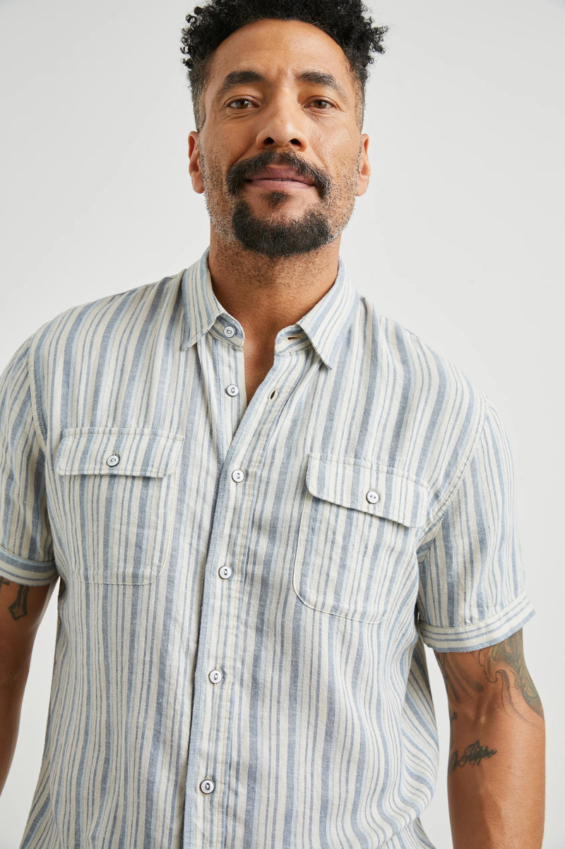 Rails Donnie Blue Cap Range Short Sleeve Shirt