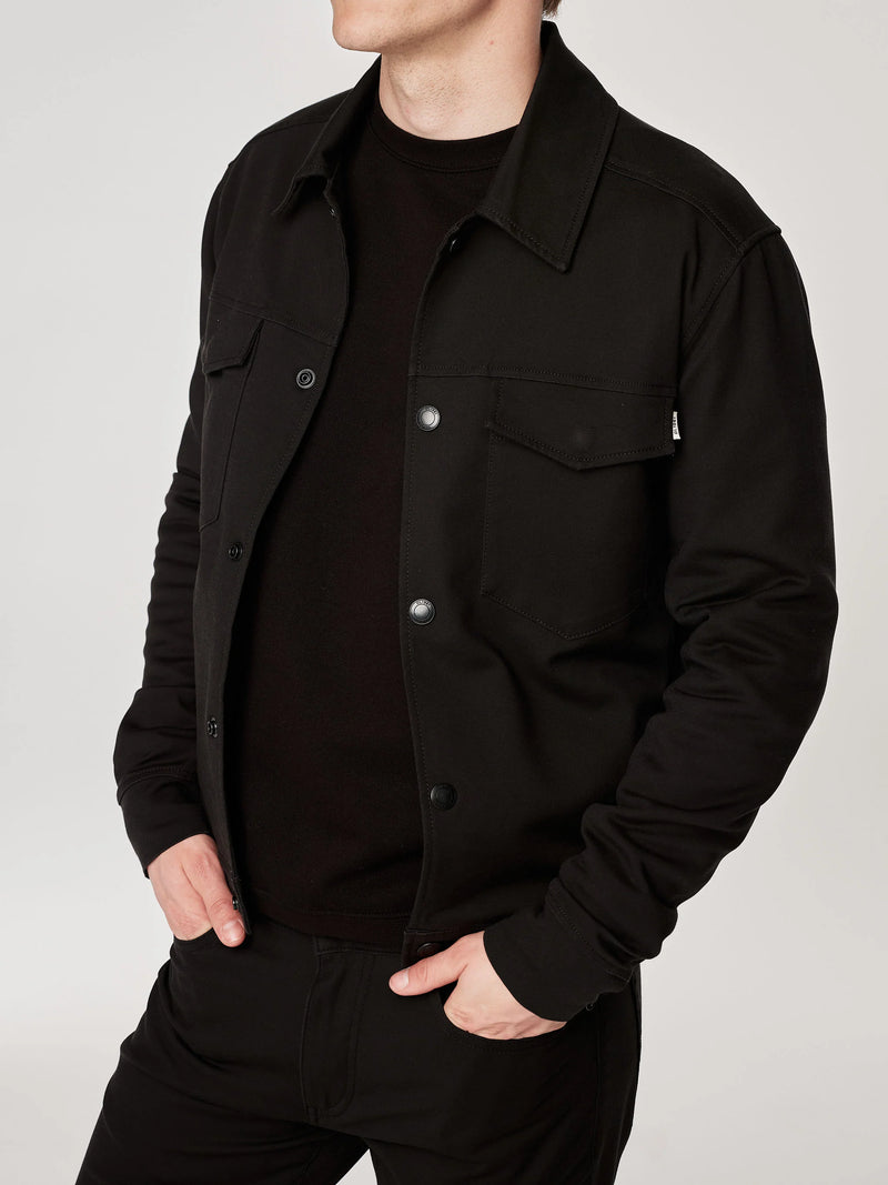 DL 1961 Vaughn Trucker Black Onyx Jacket