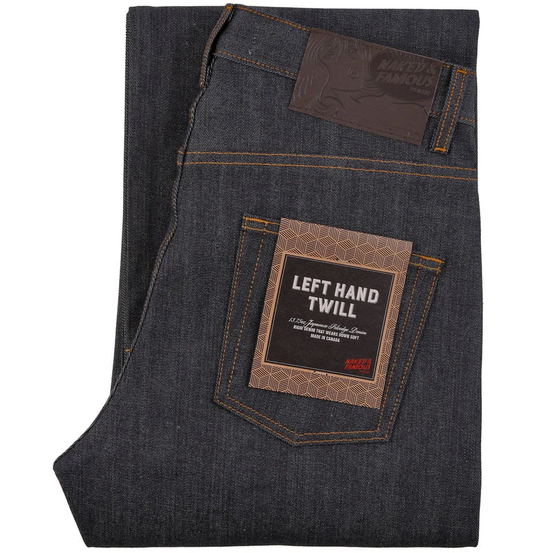 Naked & Famous Strong Guy Left Hand Twill Jean