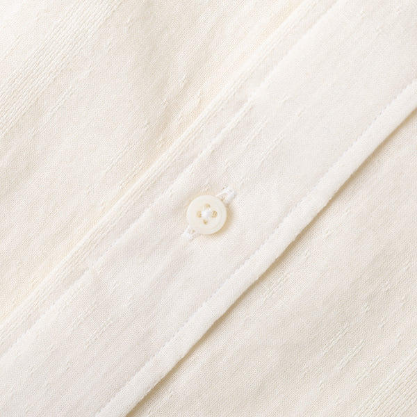 Gitman Vintage Creme Self Woven Cotton/Linen Shirt