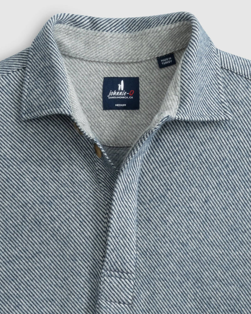 Johnnie O Middleton Cotton Stretch Flannel Pullover