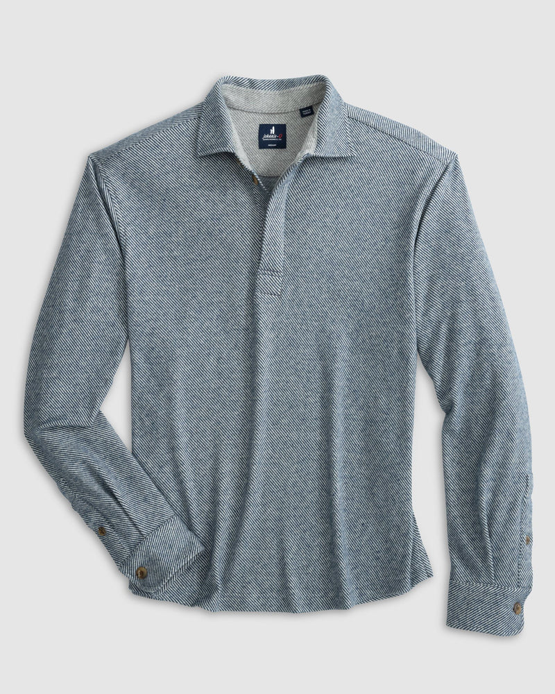 Johnnie O Middleton Cotton Stretch Flannel Pullover