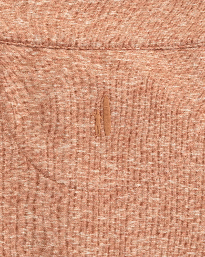 Johnnie O Sully 1/4 Zip Sweater Brick