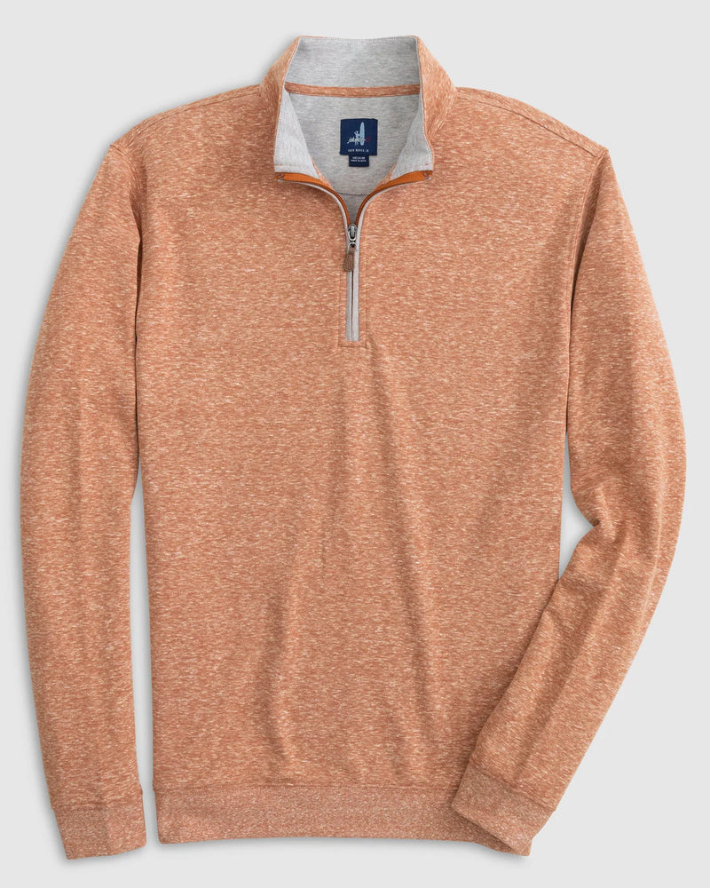 Johnnie O Sully 1/4 Zip Sweater Brick