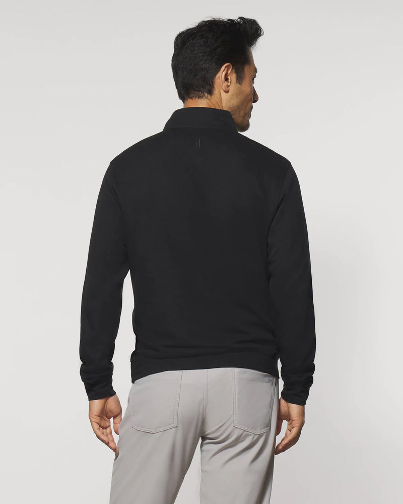 Johnnie O Sully 1/4 Zip Sweater Black