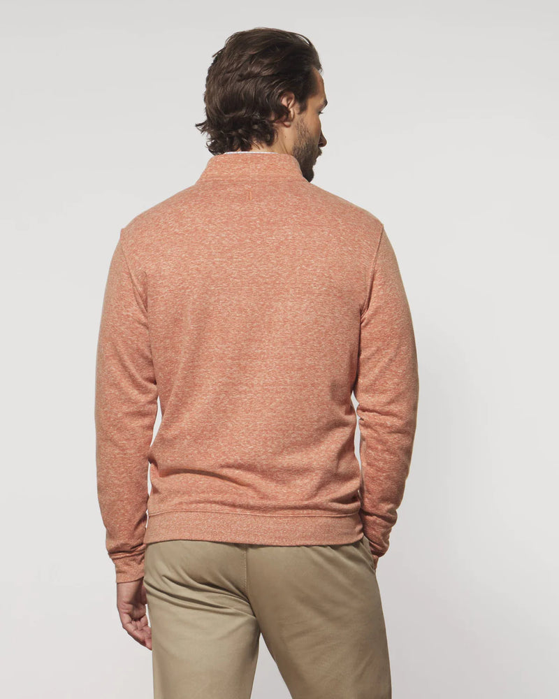 Johnnie O Sully 1/4 Zip Sweater Brick