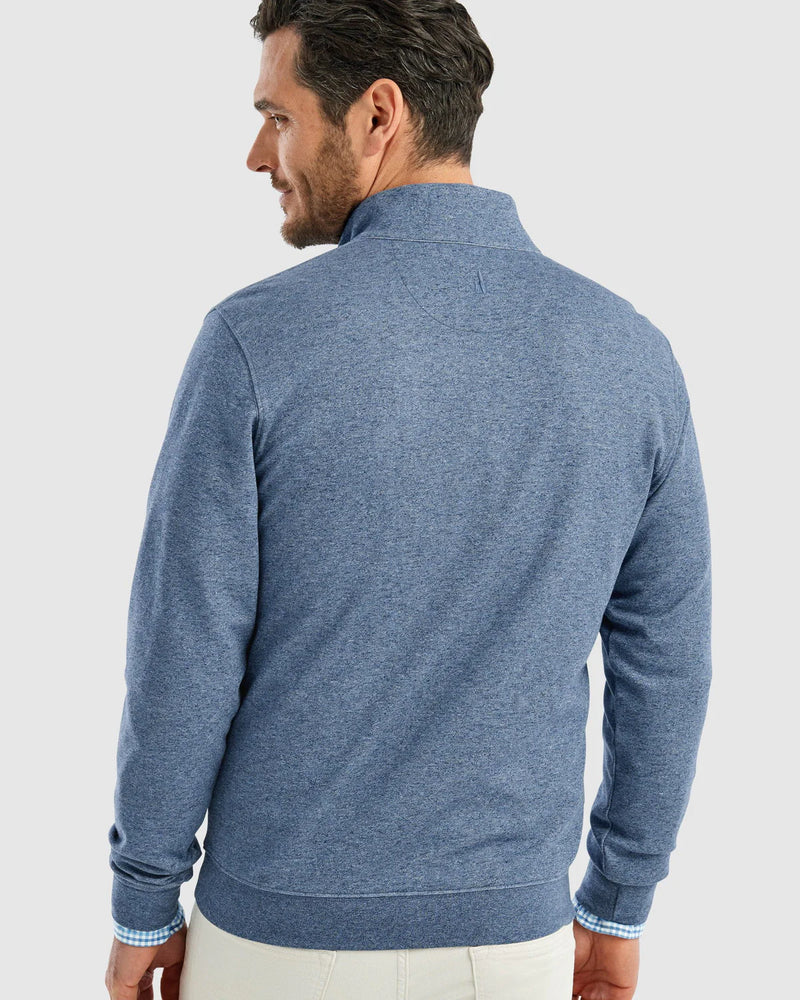 Johnnie O Sully 1/4 Zip Sweater Adrift