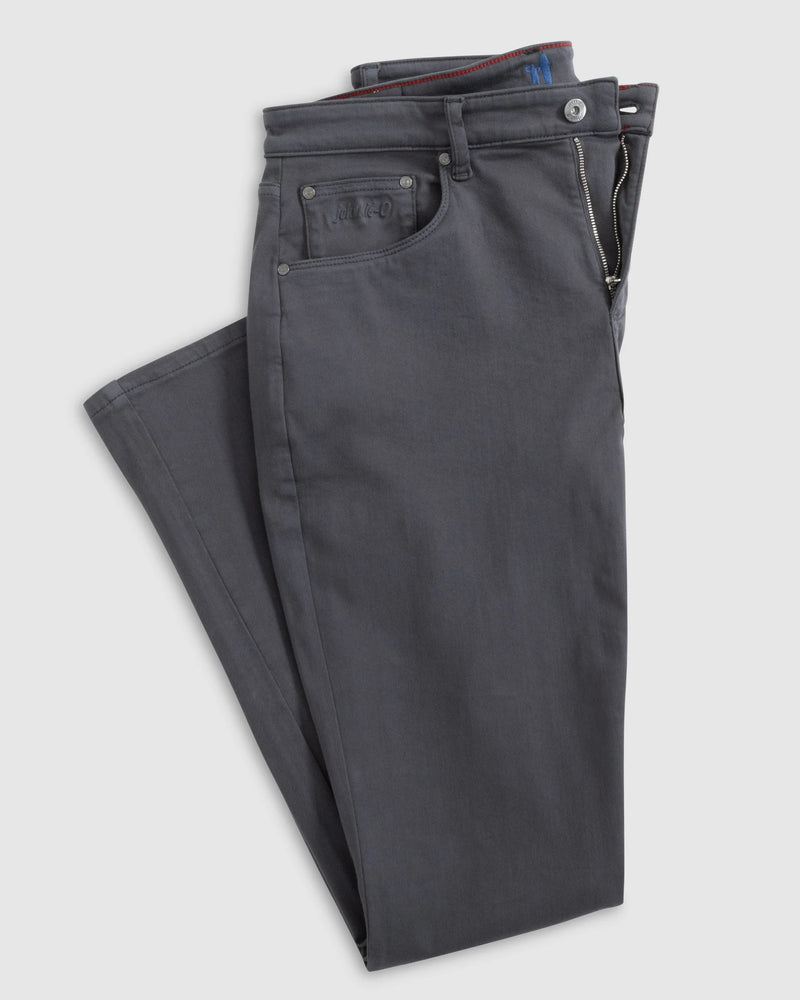 Johnnie O Newport 5 Pkt Pant Charcoal