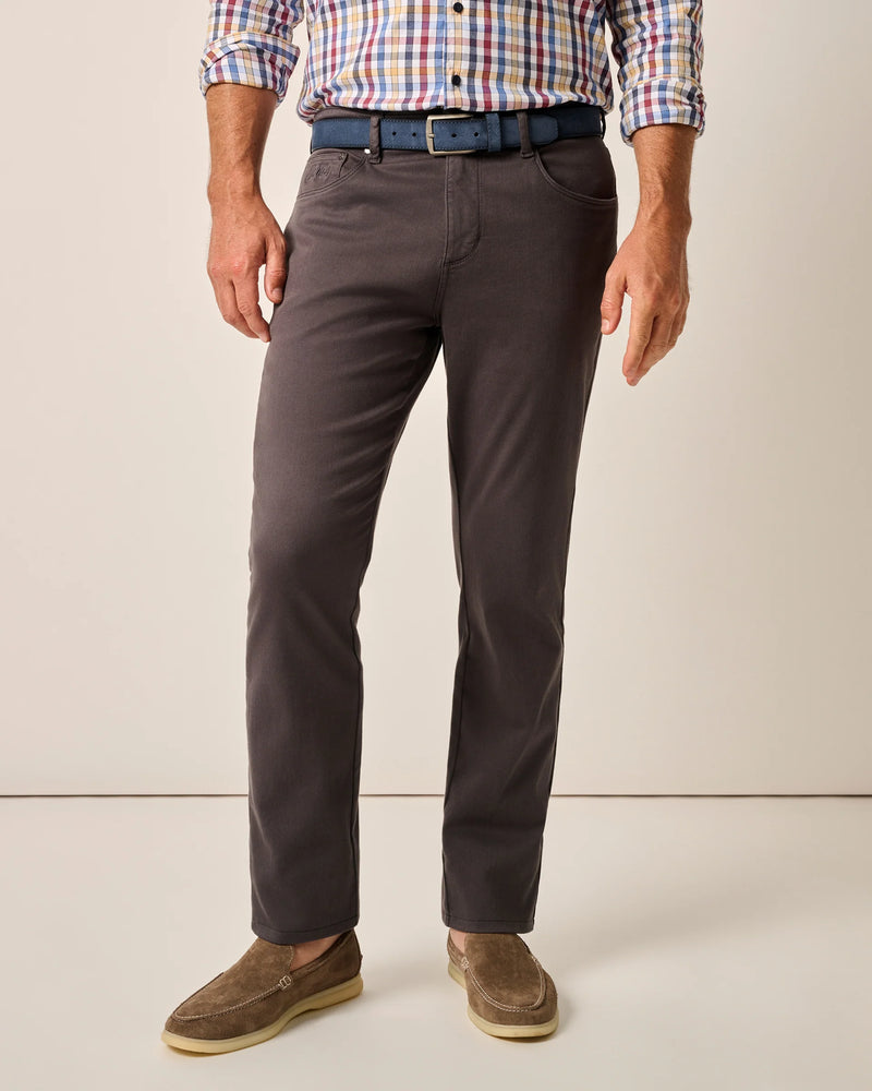 Johnnie O Newport 5 Pkt Pant Charcoal