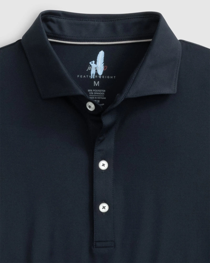 Johnnie O Huronn Featherlite Polo Black