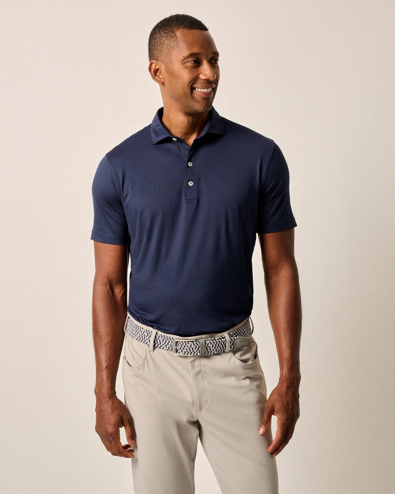 Johnnie O Huronn Featherlite Polo Navy