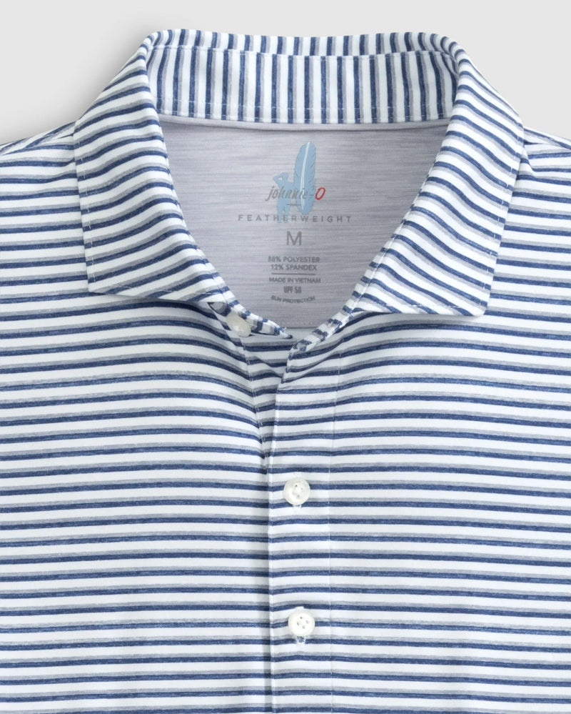Johnnie O Warwick Stripe Polo Seal