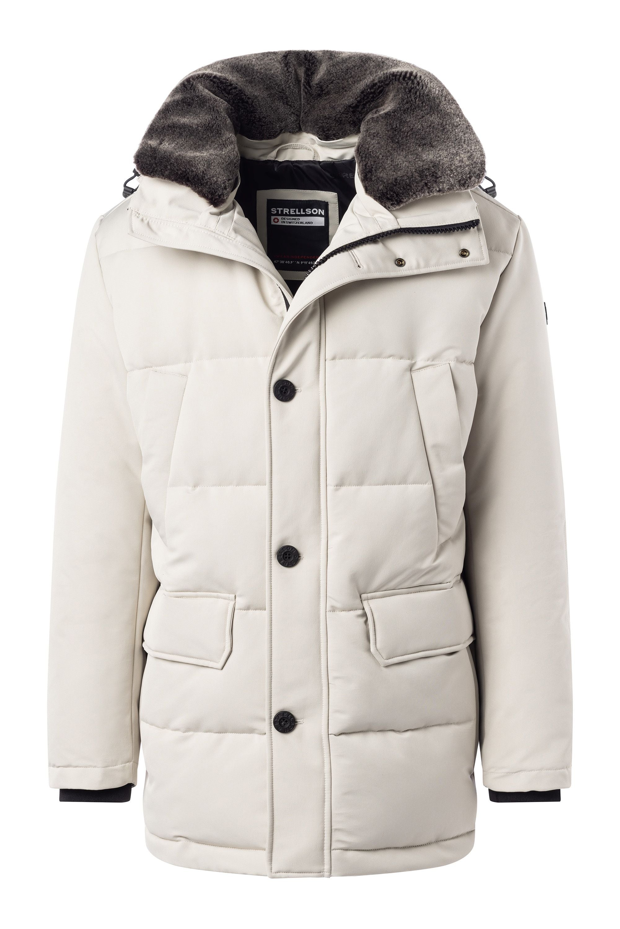 Strellson Strellson Plaza 2.0 Winter Parka Cement – Newman's Menswear