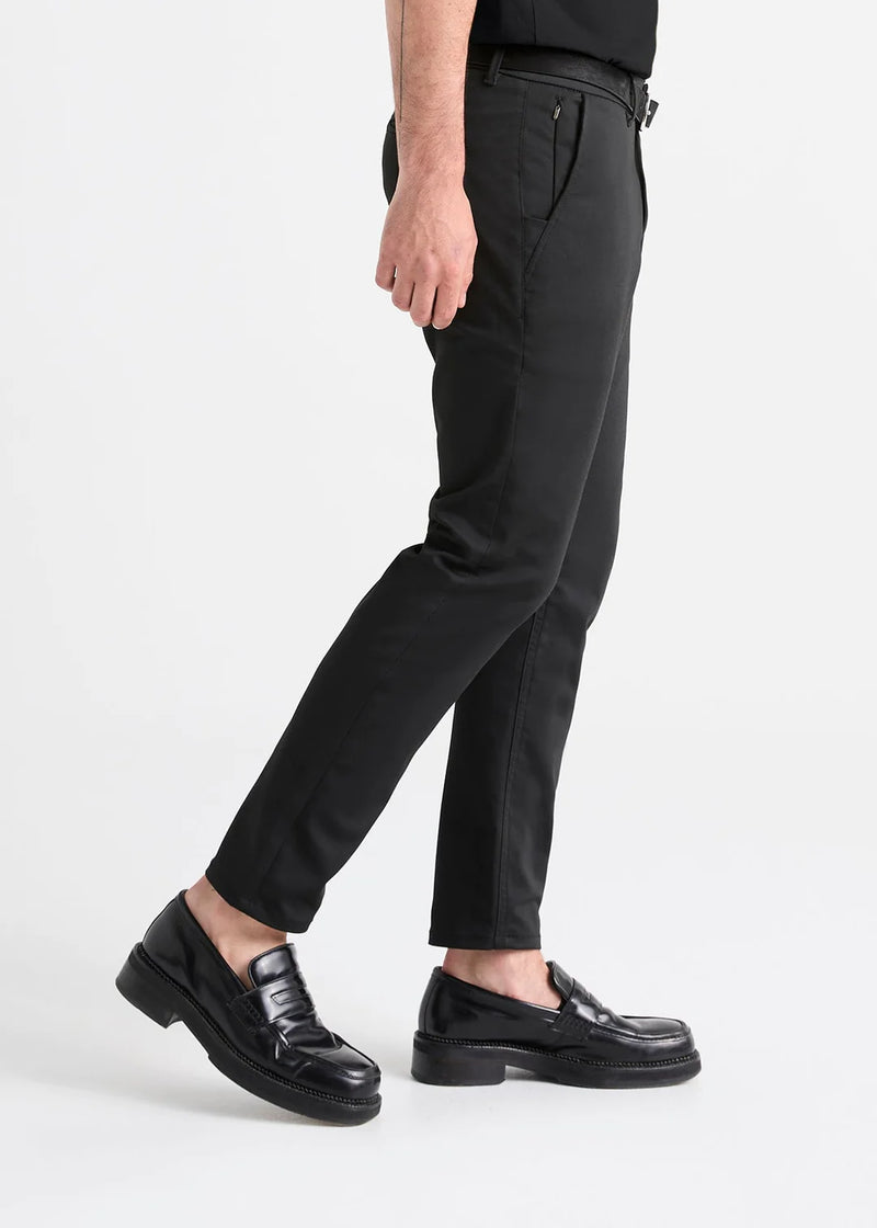 DU/ER Smart Stretch Slim Trouser Black