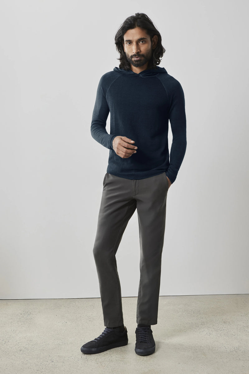 Robert Barakett Newbury Navy Merino Hoodie