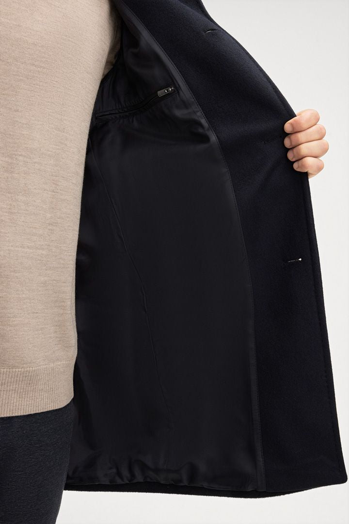 Joop Maron Navy Topcoat