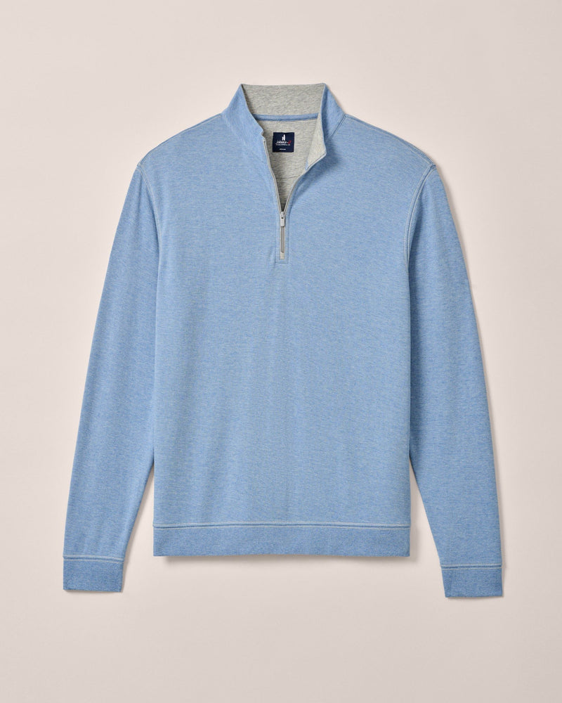 Johnnie O Hanks 1/4 Zip Sweater Lapis