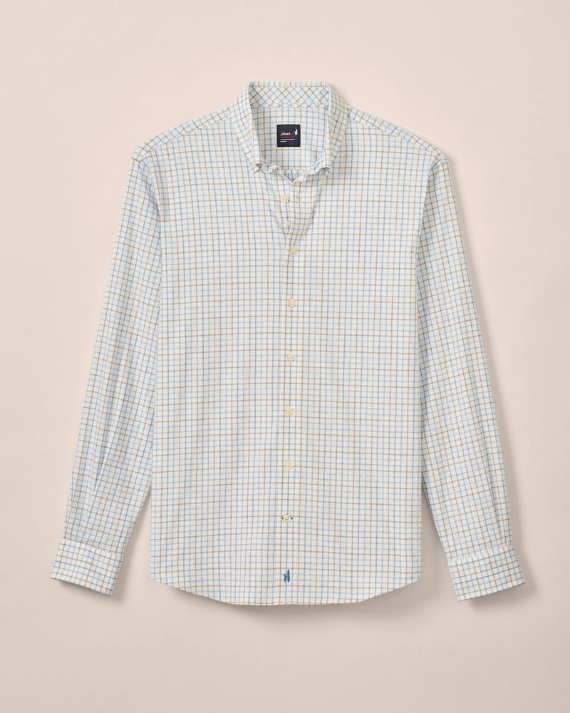 Johnnie O Paddock Check Shirt Maliblu